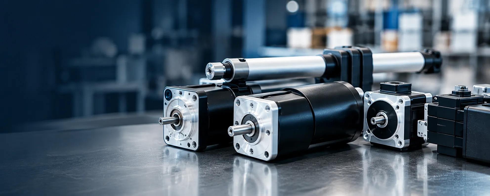DC-Motoren, Getriebemotoren und Linearantriebe